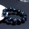Tiger-eye Blue Bracelet Blue Tiger-shaped Stone Round Beads Sunny Stone Bracelet