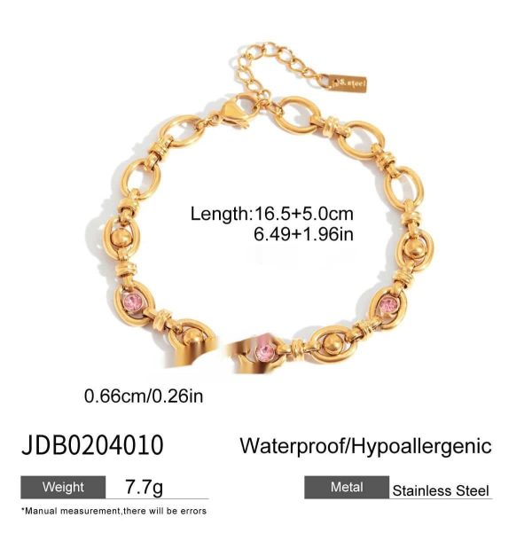 Light Luxury Zircon Bracelet Fashion Temperament Female