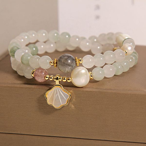 Tianshan Emerald Green Crystal Bracelet Artistic