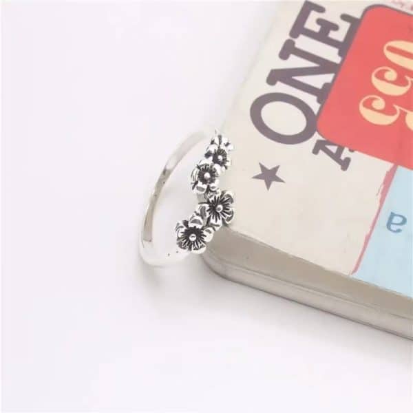 Cross Vintage Distressed Diamond Guardian Ring