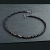Men's Fashion Map Stone Necklace