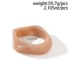 European And American Design Exaggerated Glossy Niche Geometric Combination Bracelet