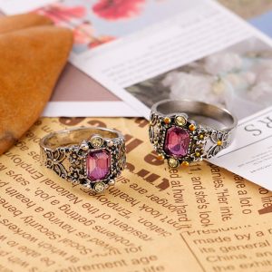European And American Retro Alloy Ring For Women