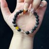 Sunstone Double Circle High Goods Aquamarine Slip Multi-Circle Bracelet