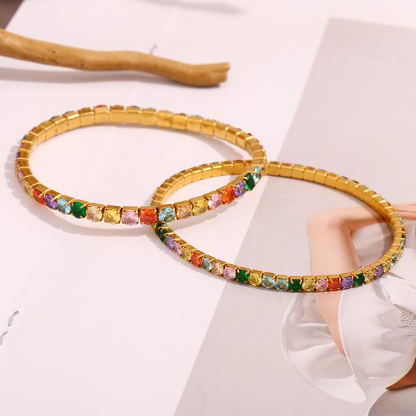 European And American Fashion Niche Personality Fresh Bracelet Stainless Steel