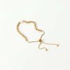 Pull Positioning Bead Chain Freshwater Pearl Bracelet