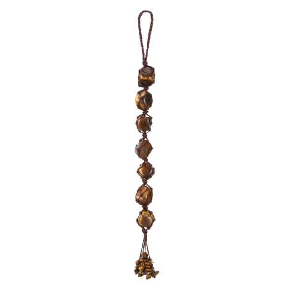 7 Colored Stone Seven Colors Crystal Stone Hand-woven Pendant