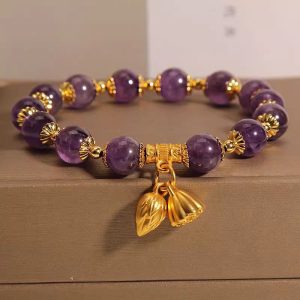 Summer Natural Crystal Bracelet Ice Through Aquamarine East China Sea