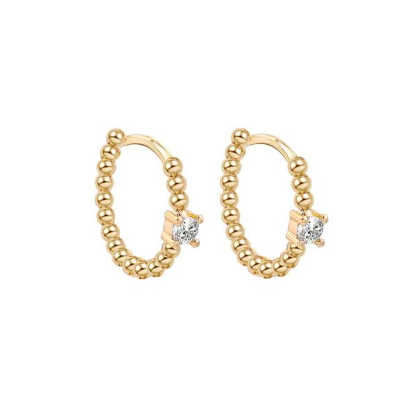 Trendy Design Personality Temperament Alloy Earring Set