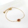 European And American Fashion Round Drop-shaped Stainless Steel Bracelet For Women