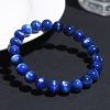 Natural Blue Crystal Ball Bracelet