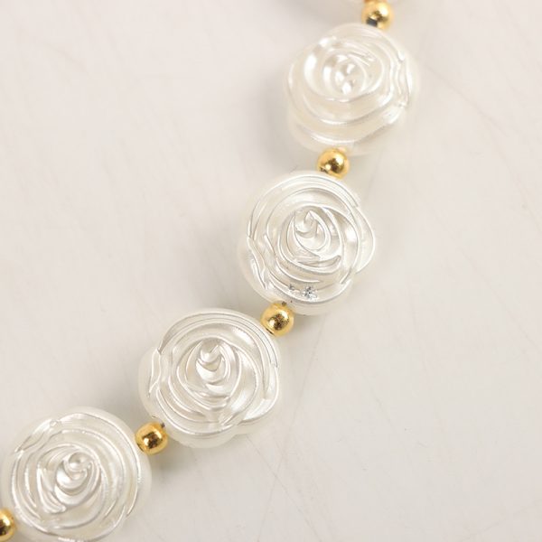 Gold And Silver Pearl Chain Magnetic Snap Bracelet Magnetic Snap