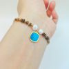 Gold-plated Korean Fashion Tiger-eye Bracelet
