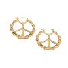 New Exaggerated Retro Geometric Circle Earrings Women