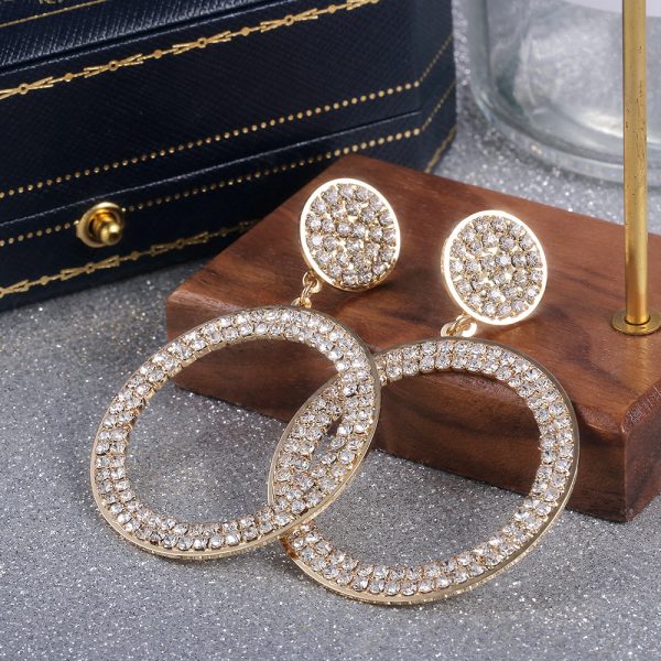 Fashion Nightclub Sexy Temperament Goddess Big Circle Wild Big Earrings