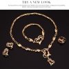 Exaggerated Alloy Four-piece Jewelry Set