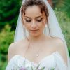 Simulated Pearl Jewelry Diamond Inlaid Clavicle Chain To Give Mom
