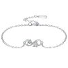 European And American Fashion Infinite Symbol Bracelet Butterfly Women's Adjustable Bracelet
