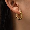 Women's Fashionable French Circle Non-fading Earrings
