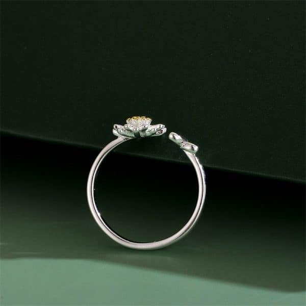 Mori Style Plant Cute Little Leaf Ring