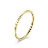 All-matching Diamond-studded Ring Advanced Design Sense