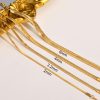 Stainless Steel Blades Bracelet Snake Bones Chain Titanium Steel