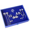 3c21a743-98f0-4f2e-8ce6-5231b4ad32f9.jpg Long Tassel Bow One Week Earring Set