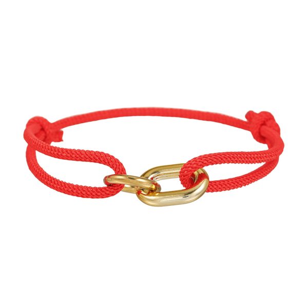 Summer Niche Adjustable Milan Rope Bracelet