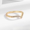 Ins Micro Inlaid Zircon Small Gang Drill Fashion Temperament Ring