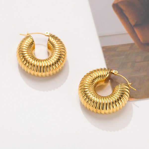 Big Circle Earrings Fashion Street Jewelry In Europe And America