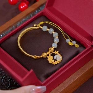 Fashion Personalized Antiquity Hydrangea Adjustable Bracelet