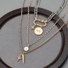 Original Eye Pendant Multi-layer Twin Necklace For Women