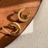 Women's Circle Earrings French Style High Sense Of Korean Temperament