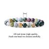 8mm Natural Agate Bracelet String Beads