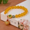 Natural Red Agate Bracelet Niche High Sense
