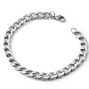 Titanium Steel Cuban Bracelet Trendy Men's Personality Simple