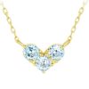 January-December Love Birthstones Necklace Niche