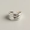 S925 Sterling Silver Vintage Weave Ring For Women