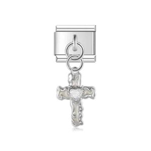 Stainless Steel Module Bracelet With Personalized Design Pendant Bracelet