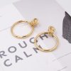 Fashion Simple Women's Exaggerated Large Circle Earrings