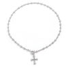 Personalized Rhinestone Y-shaped Necklace Suit