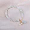 Natural Emerald Jade Ins Special-interest Design Pearl Jade Gourd Bracelet