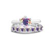 S925 Sterling Silver Moissanite Ring Wear