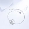 European And American Bracelet High Sense Female With Hearts Cow Bracelet