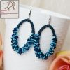 Manmiao Earrings Handmade Tassel Women's Long Personalized Fashion Exquisite Ornaments