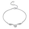 Angel Wings Zircon Micro-inlaid Plated Bracelet