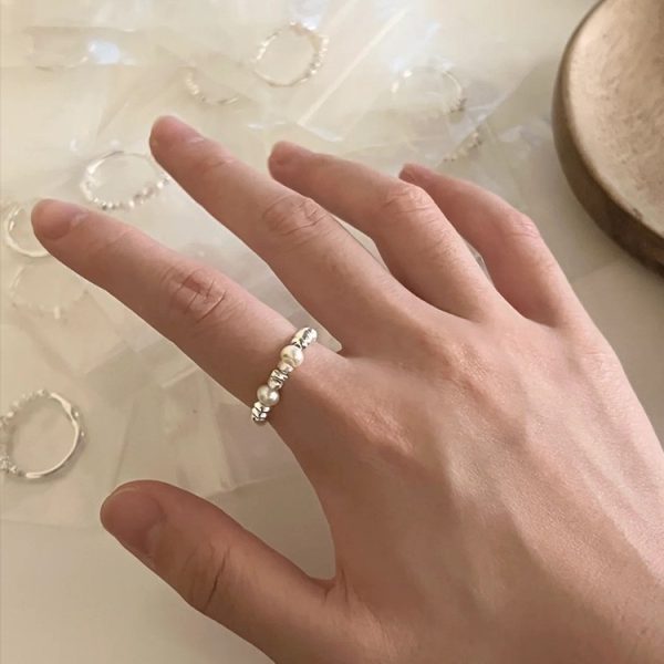 Simple Style No Pigment Drop Open Ring