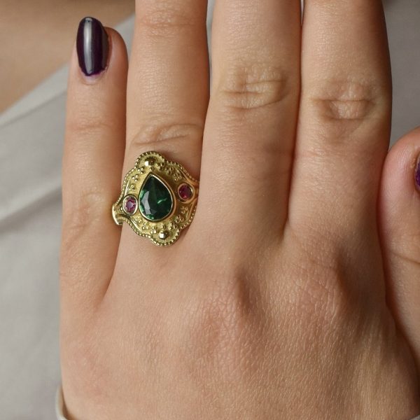 Fashion Classical Women's Gold-plated Ring