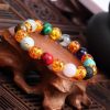 New creative garnet grape stone bracelet woven bracelet jewelry wholesale source natural stone bracelet