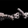 4 Pieces Rhinestones Necklace Set With Earrings Ring And Bracelet Fashion Jewelry For Women